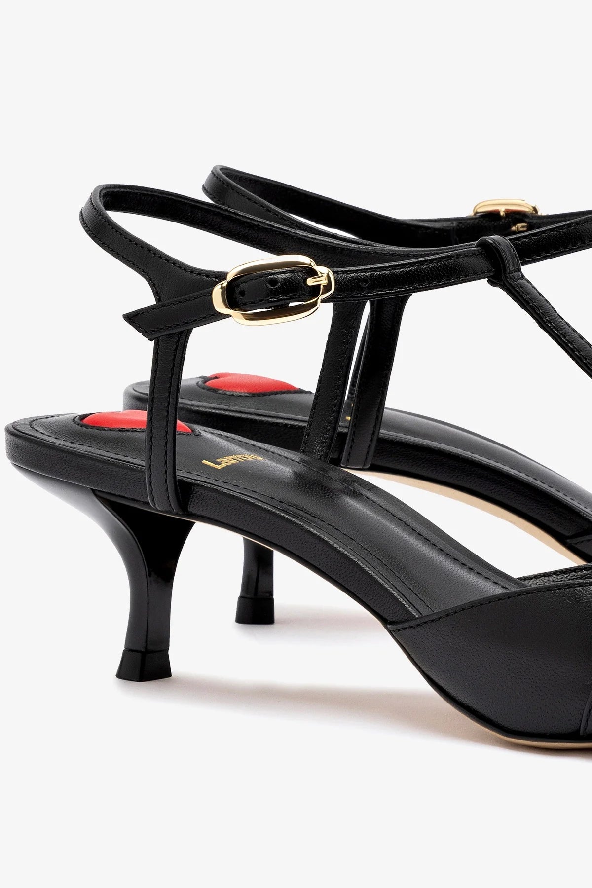 Grace Women's Black Leather Pump Shoes - Elegant Heels for Office, Party & Formal Events