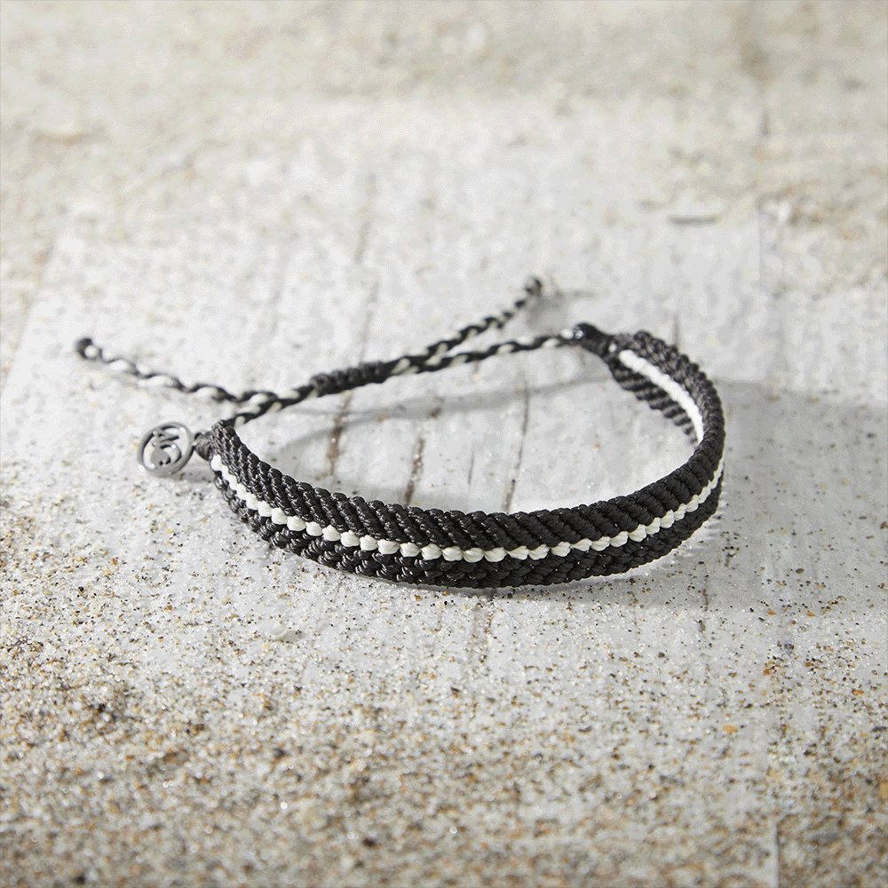 4ocean Eco-Friendly Braided Bracelet for Men & Women - Ocean Conservation Jewelry - Perfect for Beach, Travel & Everyday Wear