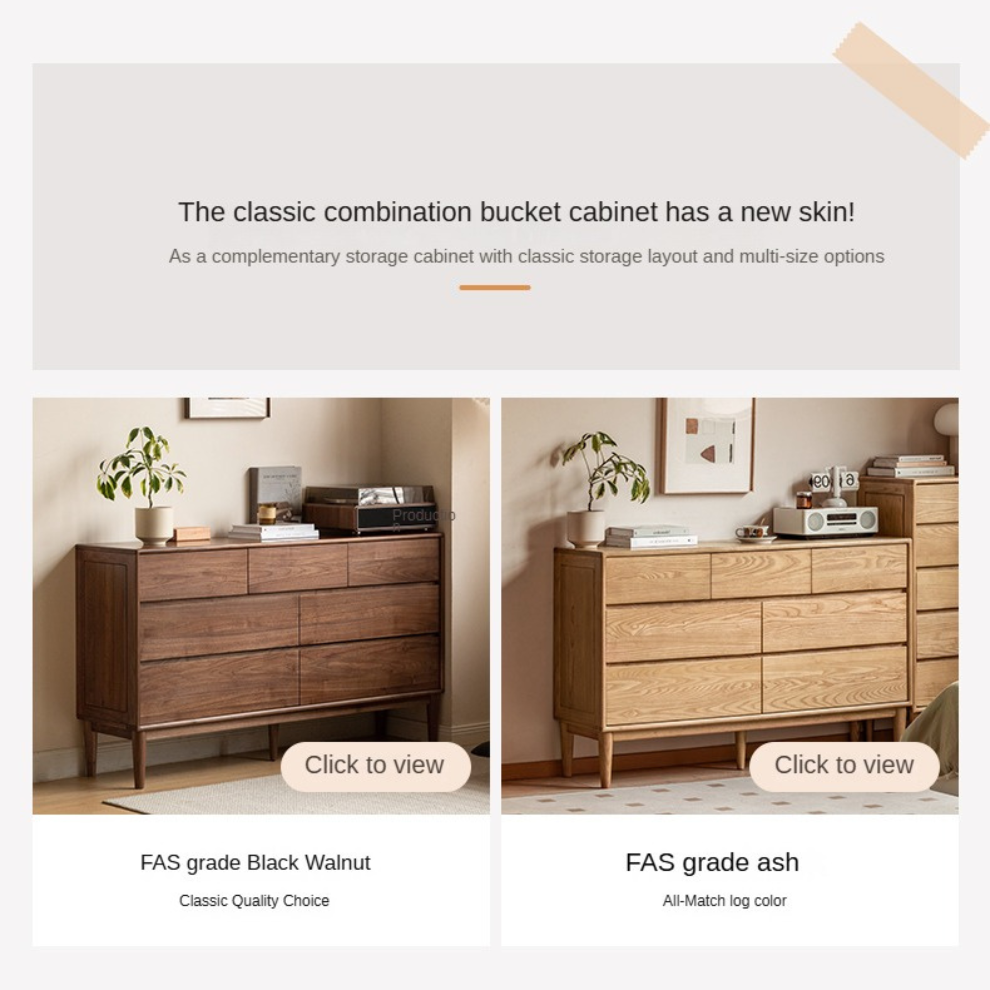 Oak Solid Wood Small Chest of Drawers - 3 Drawer Storage Organizer for Bedroom, Nursery, or Office | Compact Dresser for Clothes, Toys & Home Organization