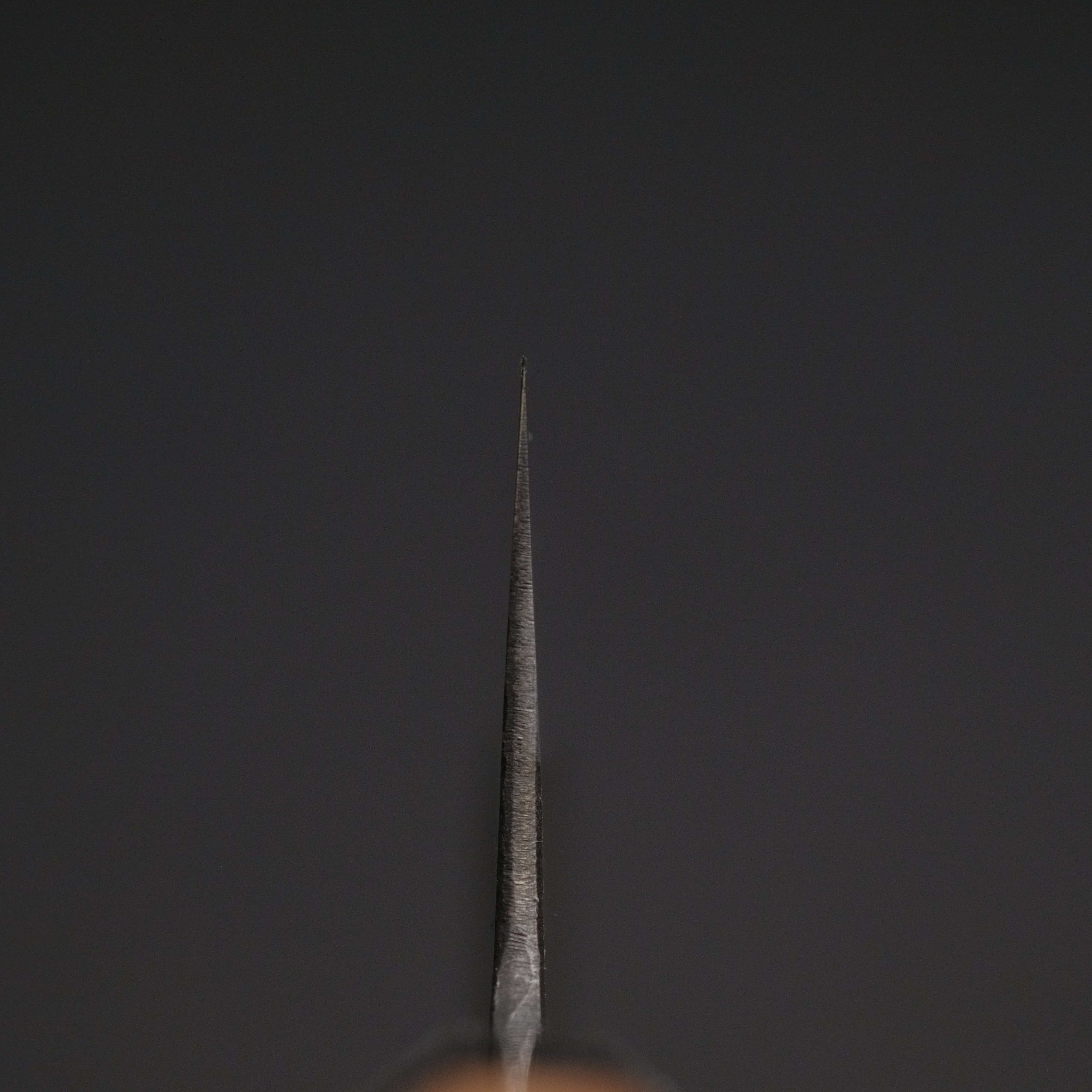 Premium Ajikataya White #2 Matsuba Damascus Hakata 180mm Kitchen Knife - Olive Wood & Buffalo Horn Handle (#25) - Perfect for Sushi, Sashimi & Japanese Cuisine Preparation