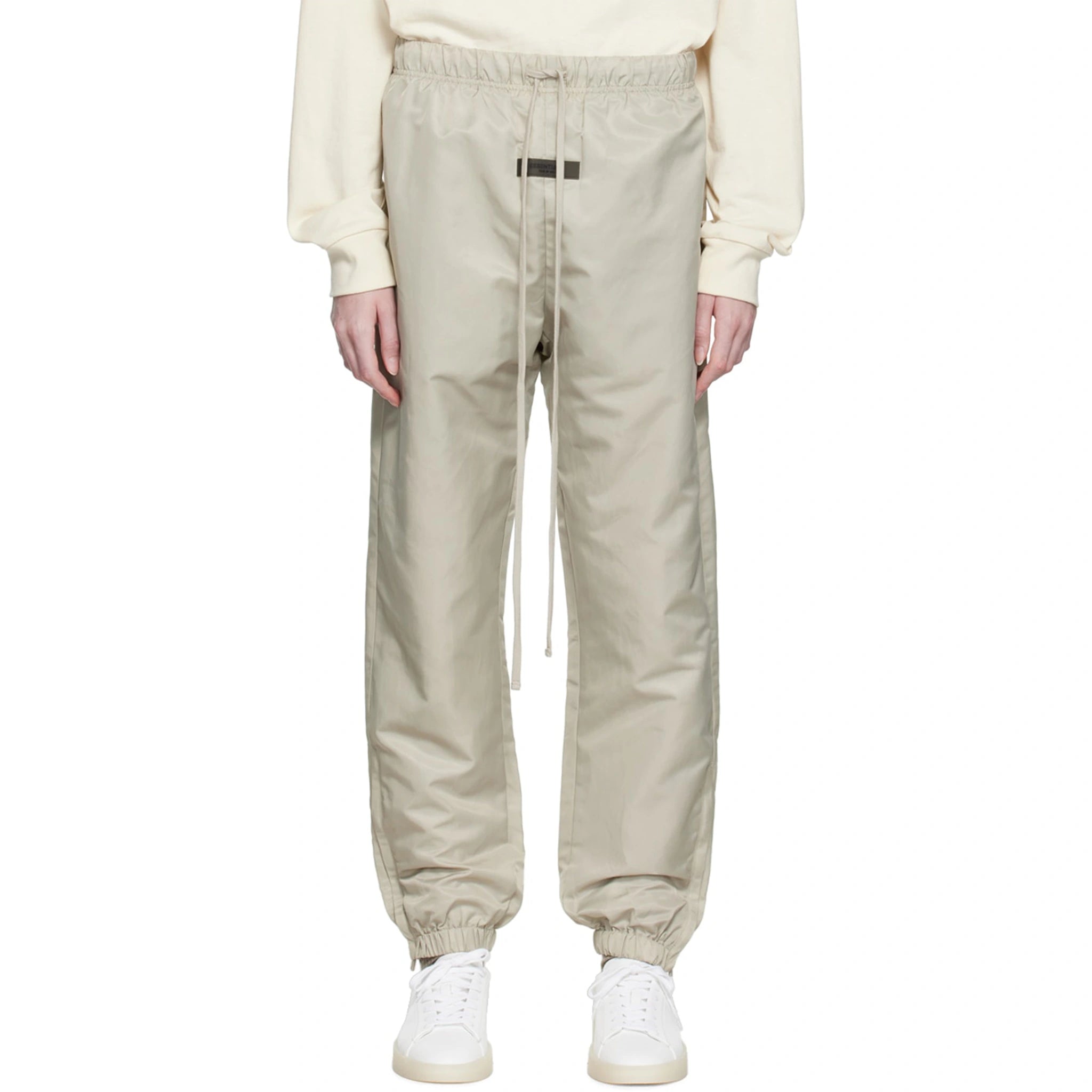 Fear Of God Essentials Smoke Track Pants for Men - Casual Joggers with Drawstring Waist (FW22 Collection) - Perfect for Gym, Lounge & Streetwear Fashion