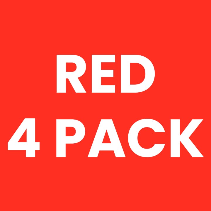 Red 4 Pack