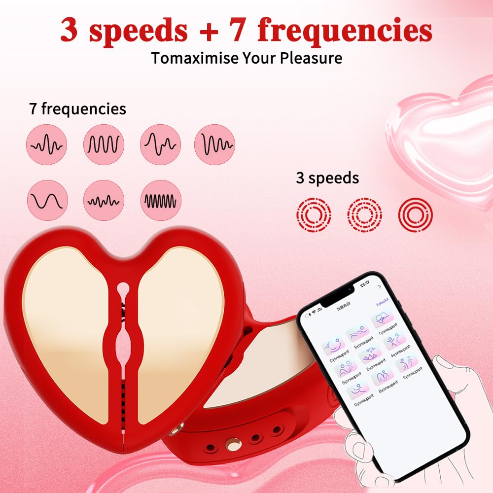Premium Nipple Vibrator & Clamps - 10 Vibration Modes with App Remote Control, BDSM Fetish Toy for Women & Couples - Enhance Intimacy & Foreplay in Bedroom or Kinky Play