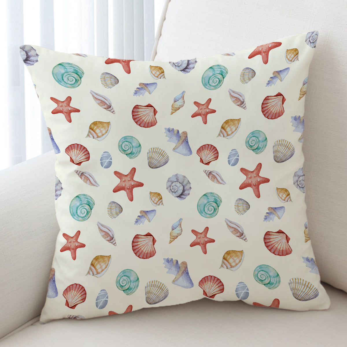 By The Seashore Duvet Cover Set - Coastal Beach Theme Bedding - Perfect for Beach House, Guest Room & Vacation Home Decor