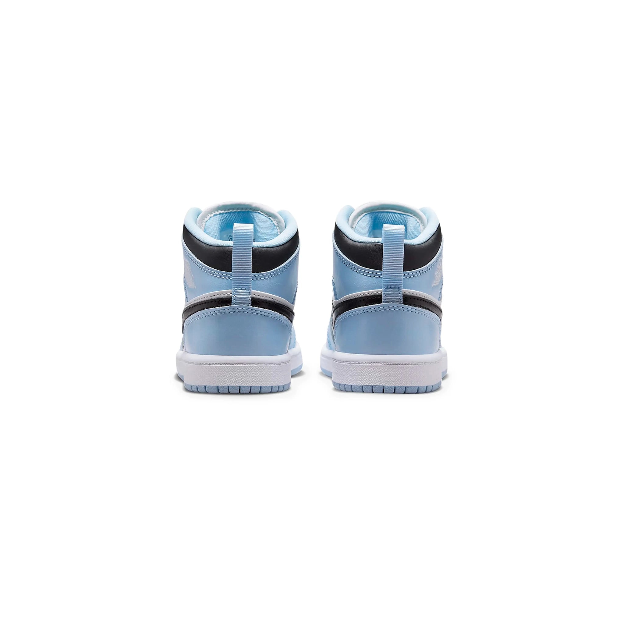 Air Jordan 1 Mid Ice Blue Sneakers - Men's Basketball Shoes (2022 Release) - Perfect for Streetwear & Casual Outfits