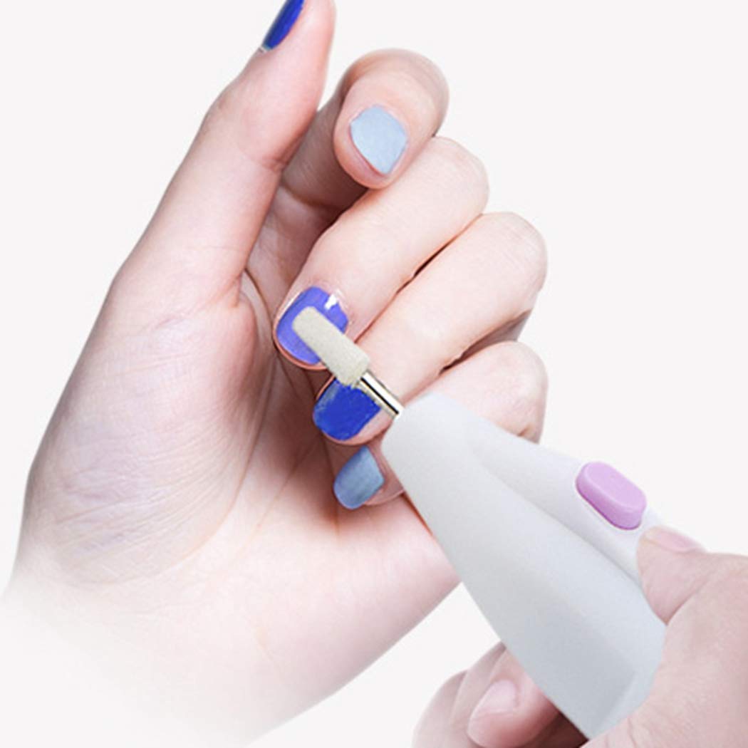 SOWUNO Professional Electric Nail Drill - Cordless Portable Manicure Machine with Rechargeable Battery - Multi-Function Nail File Kit for Salon & Home Use - Perfect for Acrylic, Gel Nails & Pedicures