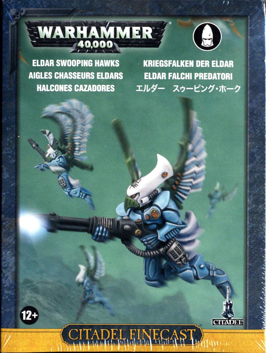 Games Workshop Warhammer 40K Eldar Swooping Hawks Miniatures - Tabletop Wargaming Army Set for Sci-Fi Battles & Collectors