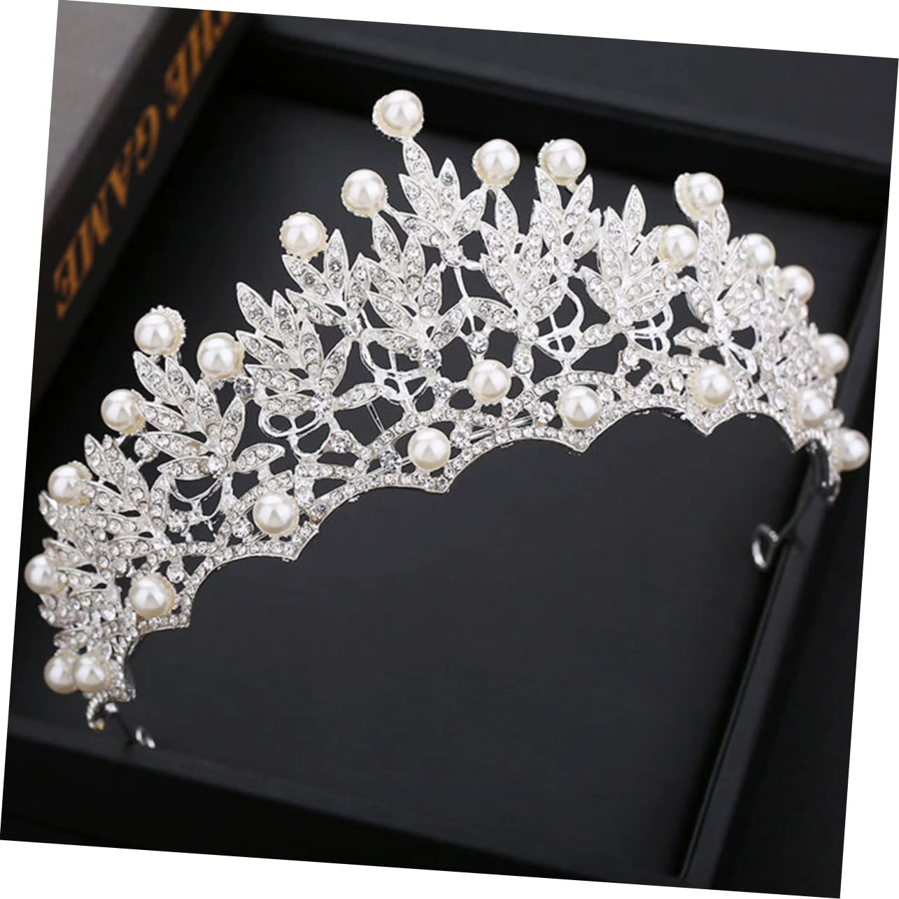POPETPOP Wedding Tiara for Bride - Crystal Rhinestone Bridal Headpiece, Princess Hair Accessories for Weddings, Parties & Birthdays - Perfect for Fairy-Themed Events & Special Occasions