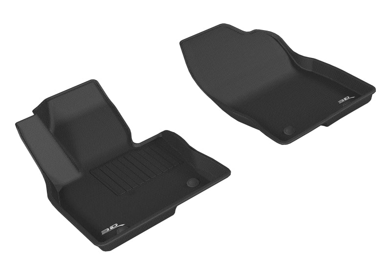 3D MAXpider Kagu Custom Fit Floor Mats for 2016-2019 Mazda CX-9 (1st Row) - Premium All-Weather Protection & Anti-Slip Design | Perfect for Daily Commutes, Road Trips & Family Adventures