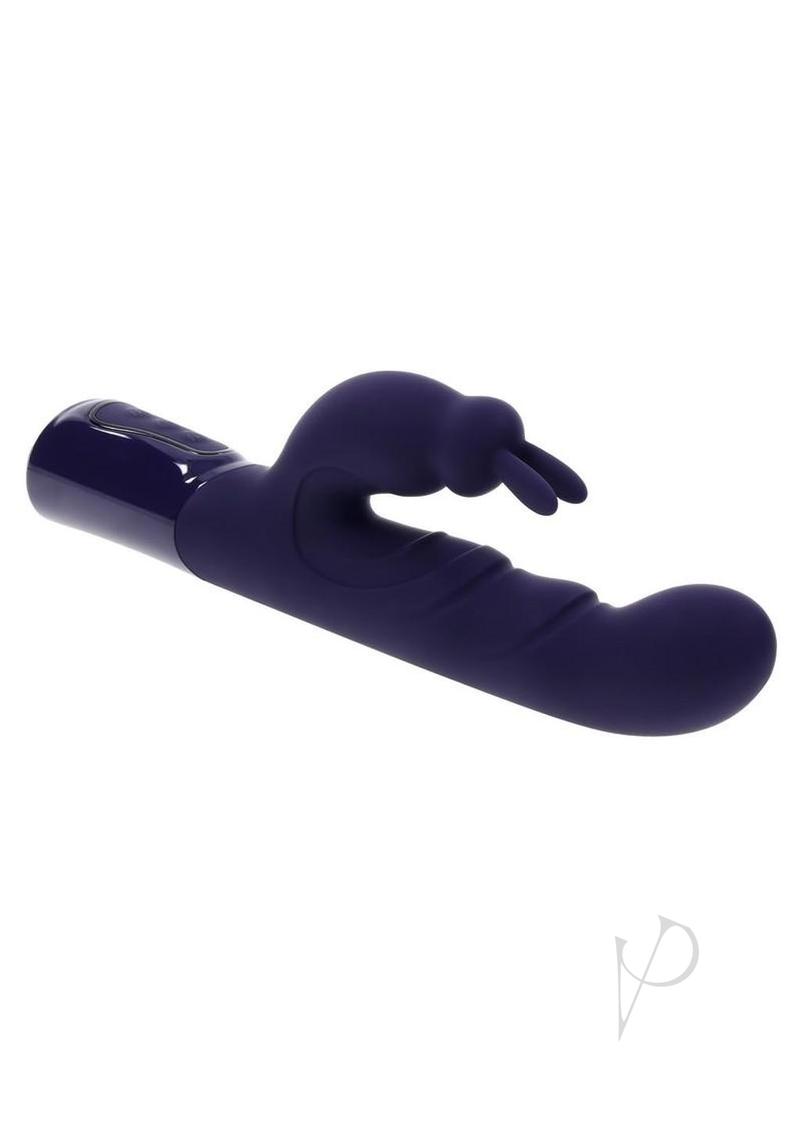 Premium Rechargeable Silicone Rabbit Vibrator for Women - Powerful Dual Stimulation, Purple | Perfect for Couples Play & Solo Pleasure