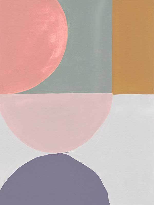 Modern Concrete Walls Canvas Art Print - Abstract Urban Home Decor for Living Room, Bedroom & Office