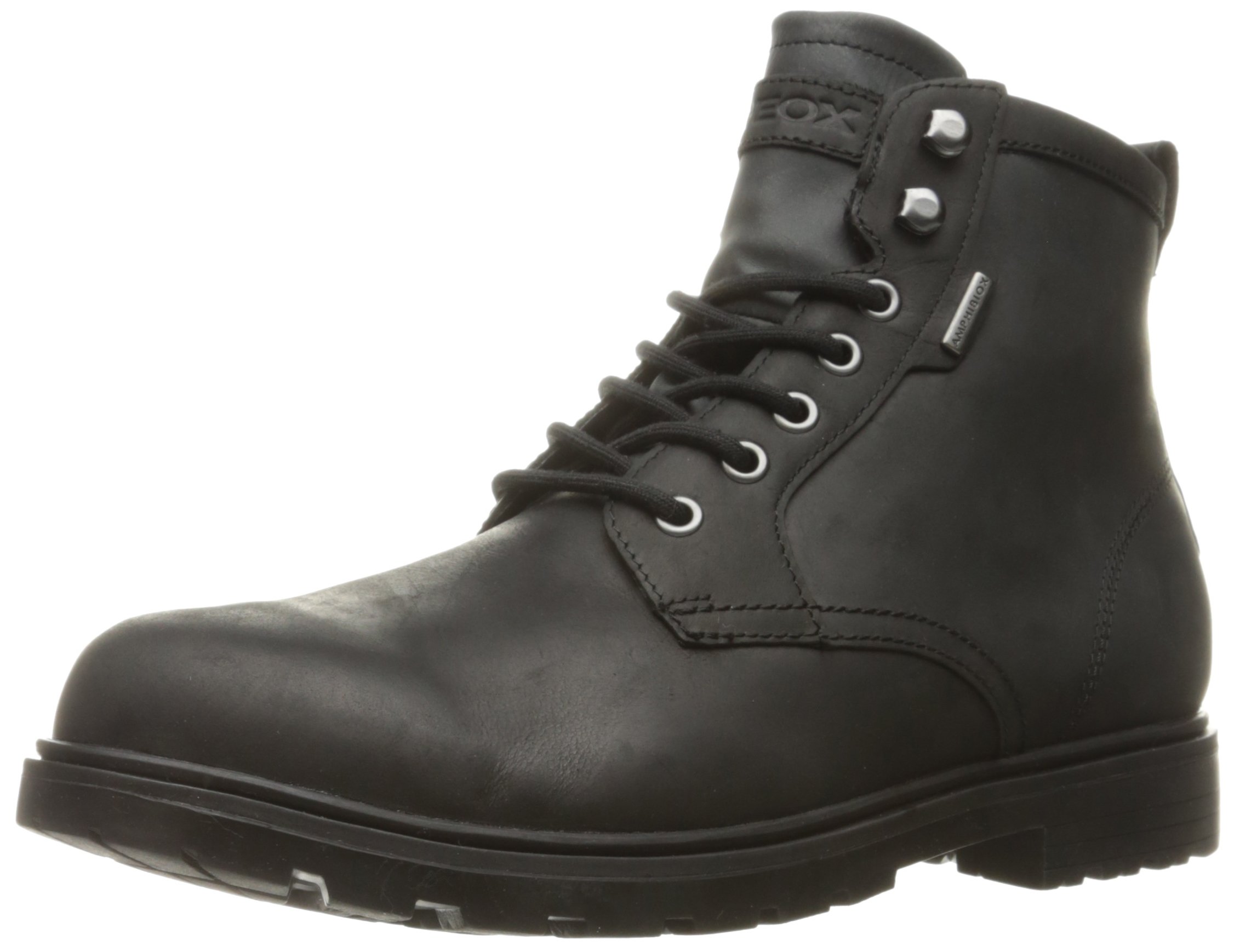 Geox Men's Makimbabx3 Waterproof Rain Boots - Comfortable & Slip-Resistant for Outdoor Work, Hiking & Wet Weather