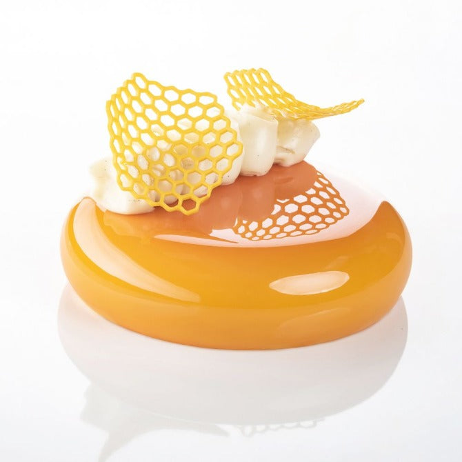 Premium Honeycomb Silicone Baking Mold - 8 Cavity Non-Stick Cake Decorating Tools for Cupcakes, Candies, Chocolates & DIY Crafts - Perfect for Birthday Parties, Weddings & Home Baking