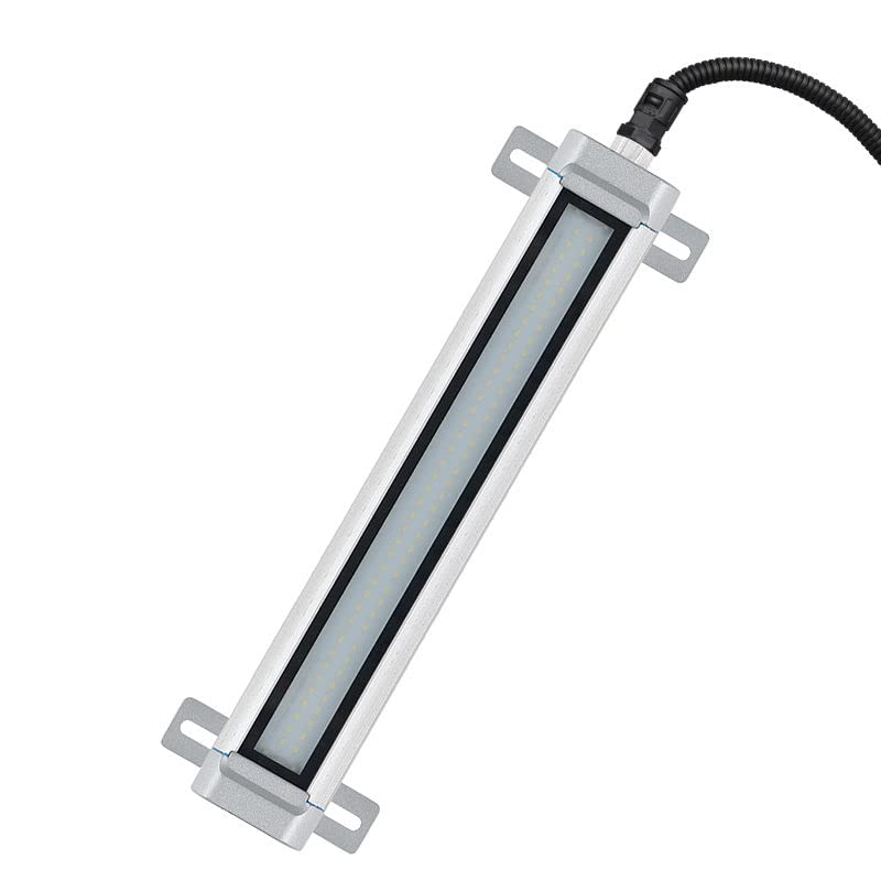 Explosion Proof LED Work Light 10W - IP68 Waterproof Machine Light for CNC Milling, Drilling & Lathe - 110V-220V Workshop & Garage Lighting - Perfect for Industrial, Automotive Repair & Hazardous Environments