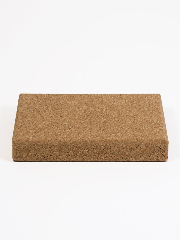 Premium Cork Yoga Block for Yoga Studio - Non-Slip Yoga Brick for Balance & Support - Ideal for Hot Yoga, Pilates & Home Workouts