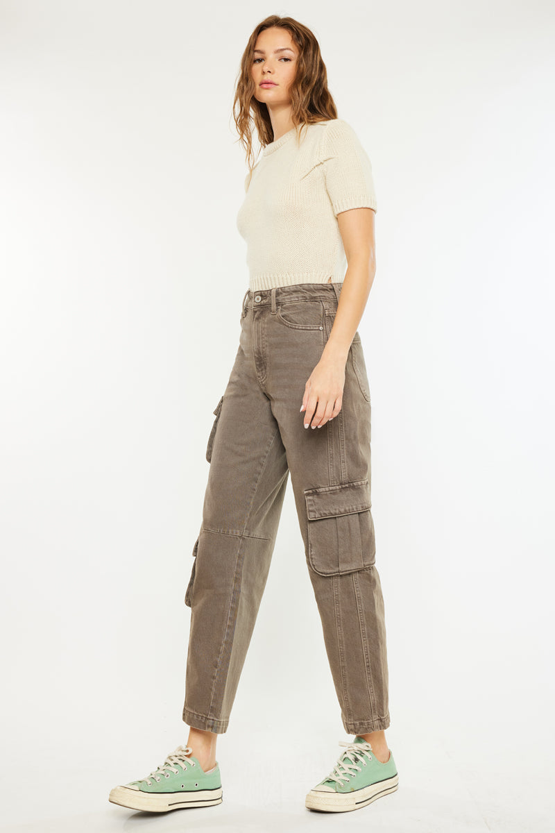 Vale High Rise Slim Balloon Fit Jeans for Women - Stretchy Comfort Denim Pants for Casual Wear & Everyday Outfits
