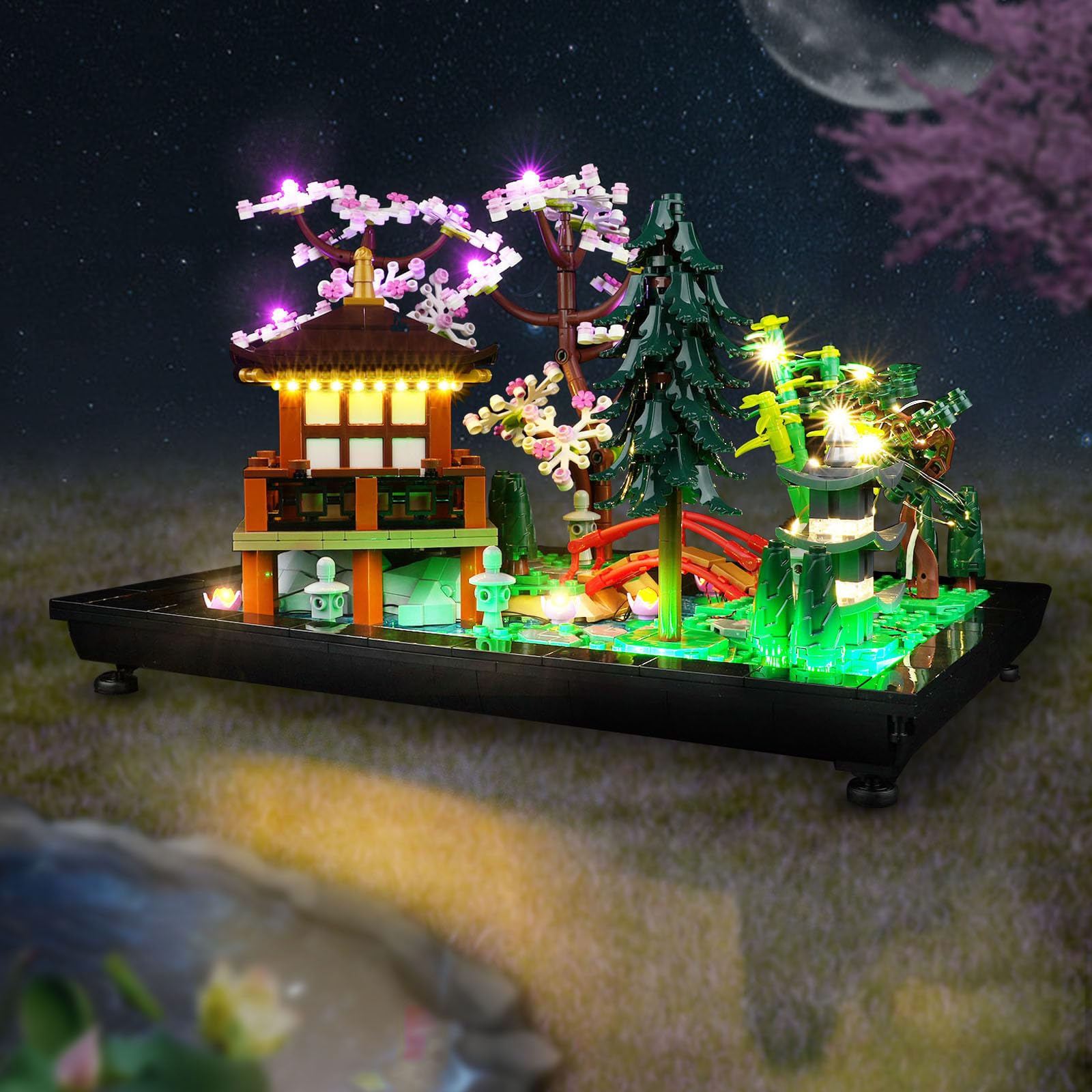 LED Light Kit for Lego Tranquil Garden 10315 Building Set - Creative Lighting Kit Compatible with Lego 10315 (Lights Only, No Lego Included) - Perfect for Display, Photography & Enhancing Your Lego Collection