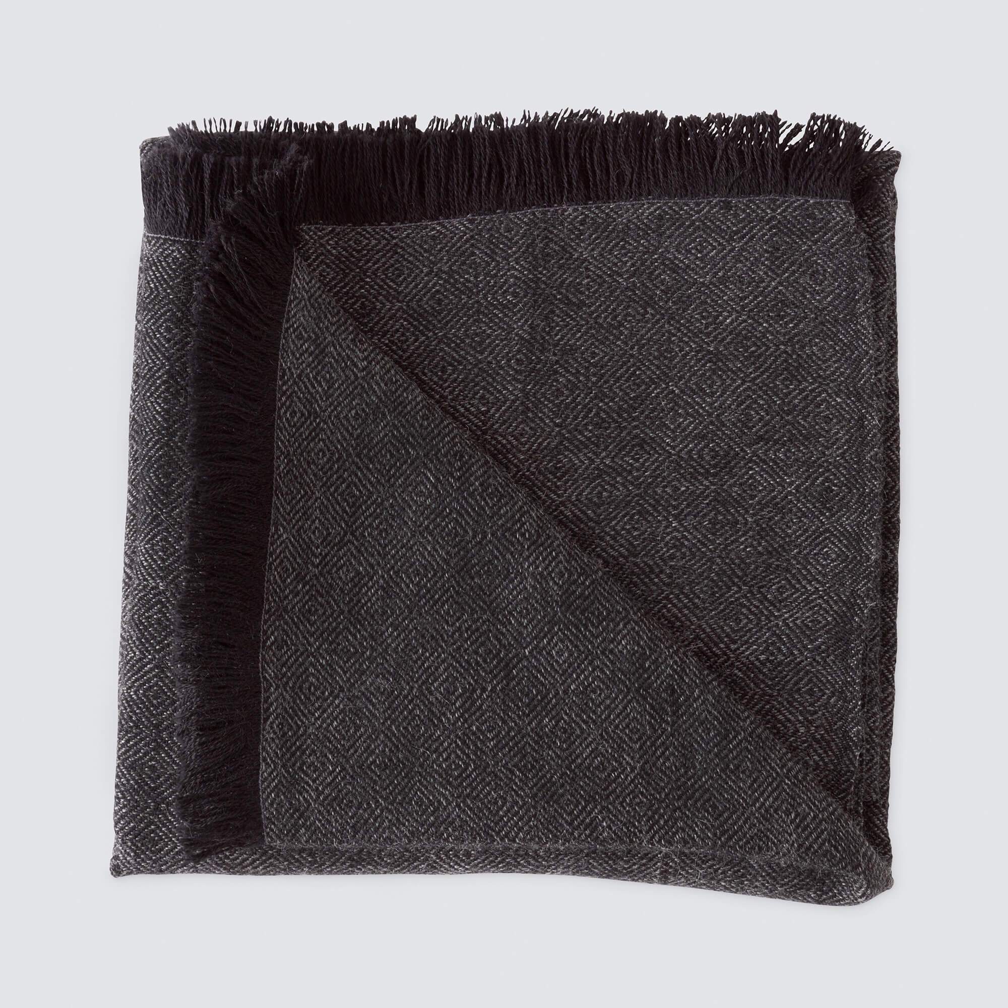 Soft & Cozy Alpaca Wool Throw Blanket - Luxurious Handwoven 100% Baby Alpaca - Perfect for Couch, Bed & Winter Warmth - Elegant Home Decor Gift
