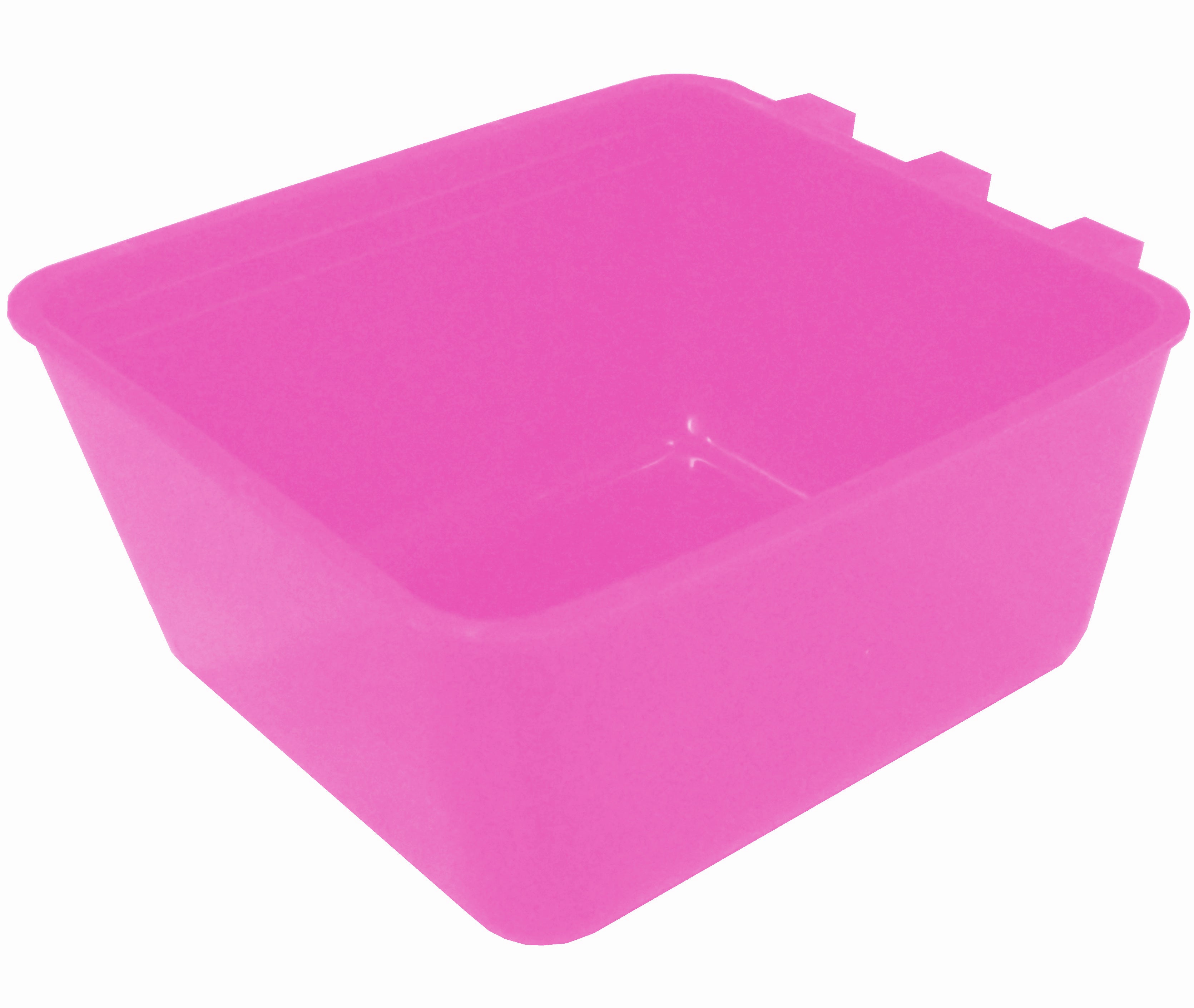 12oz Square Cage Cup Feeder & Water Drinker for Small Pets - Perfect for Treats, Food and Hydration - Ideal for Hamsters, Birds, Rabbits and Small Animal Cages