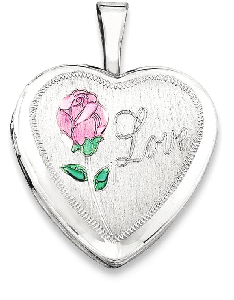 Personalized 925 Sterling Silver Heart Photo Locket Necklace - Custom Engraved Love Pendant Charm for Women, Gift for Mom, Wife, Girlfriend - Perfect for Anniversaries, Valentine's Day & Special Occasions