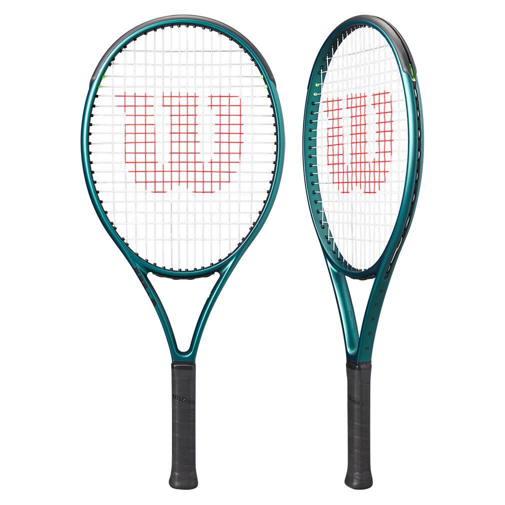 Blade 25 v9.0 Tennis Racquet - Lightweight Carbon Fiber Tennis Racket for Adults & Teens - Perfect for Beginners & Intermediate Players - Great for Court Training & Competitive Matches