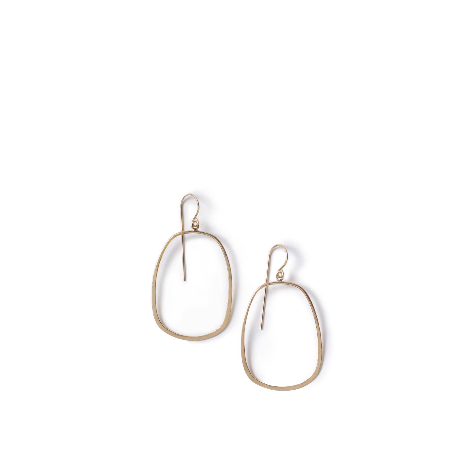 Helia Earrings for Women - Elegant Gold Hoop Earrings, Hypoallergenic & Lightweight - Perfect for Parties, Weddings & Everyday Wear
