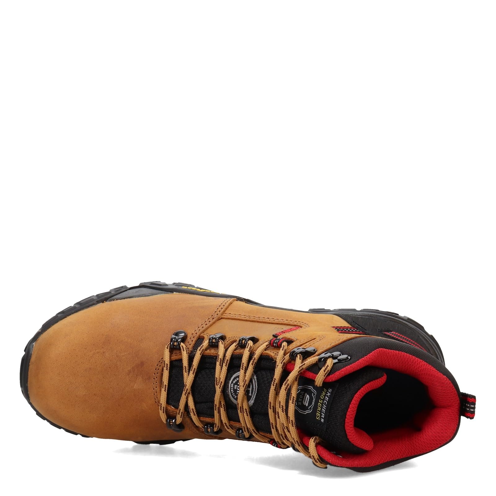 Skechers Men's Work Shoes with Padded Collar & Composite Toe - Comfortable Safety Footwear for Construction, Warehouse & Outdoor Work