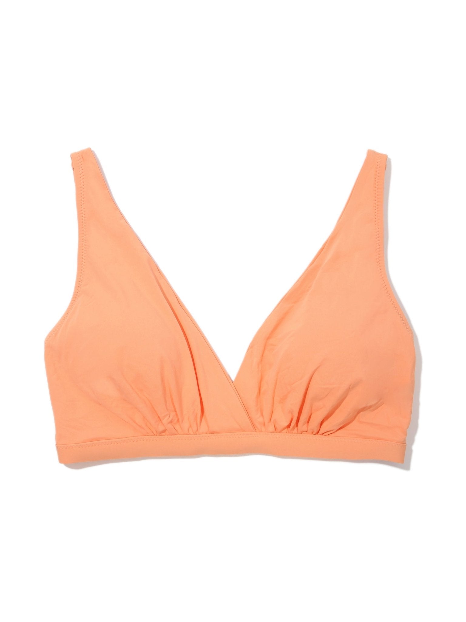 Plunge Swim Top for Women - Sexy Deep V Neck Bikini Top - Perfect for Beach, Pool, and Summer Vacations
