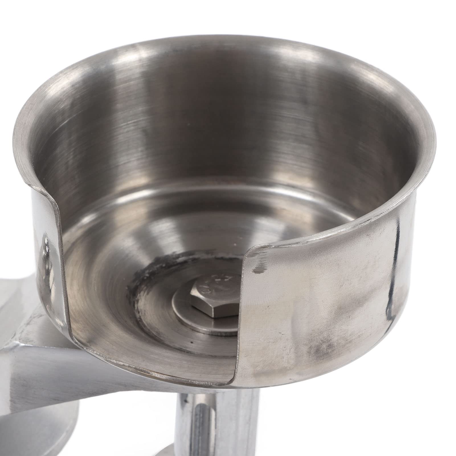 Commercial Stainless Steel Hamburger Press - Heavy Duty Burger Patty Maker with 500 Patty Papers (5.12in/130mm) for Restaurants, BBQ & Home Kitchen Use