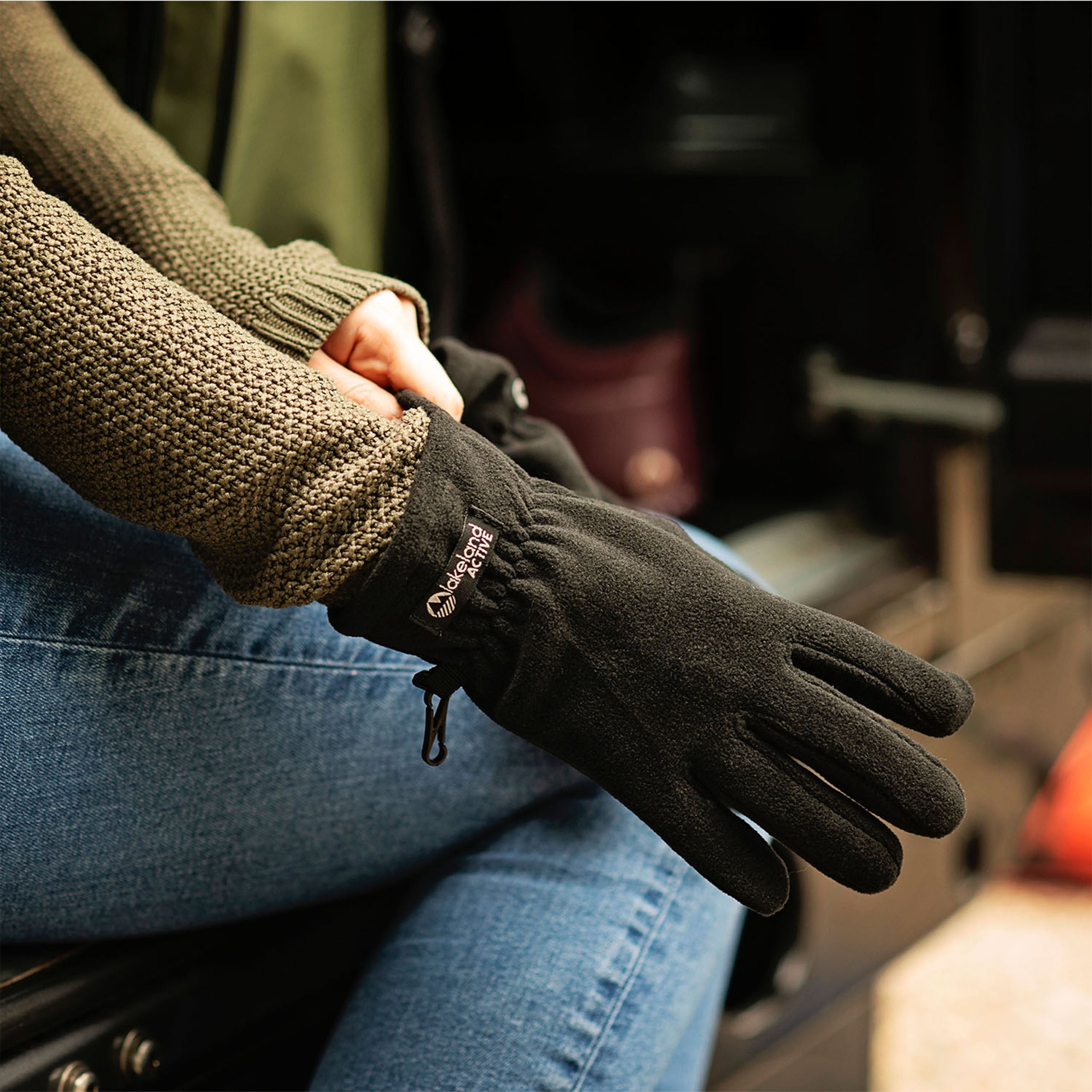 Women's Kendal Thermal Polar Fleece Gloves - Winter Warm Touchscreen Gloves for Outdoor Activities, Skiing & Snowboarding