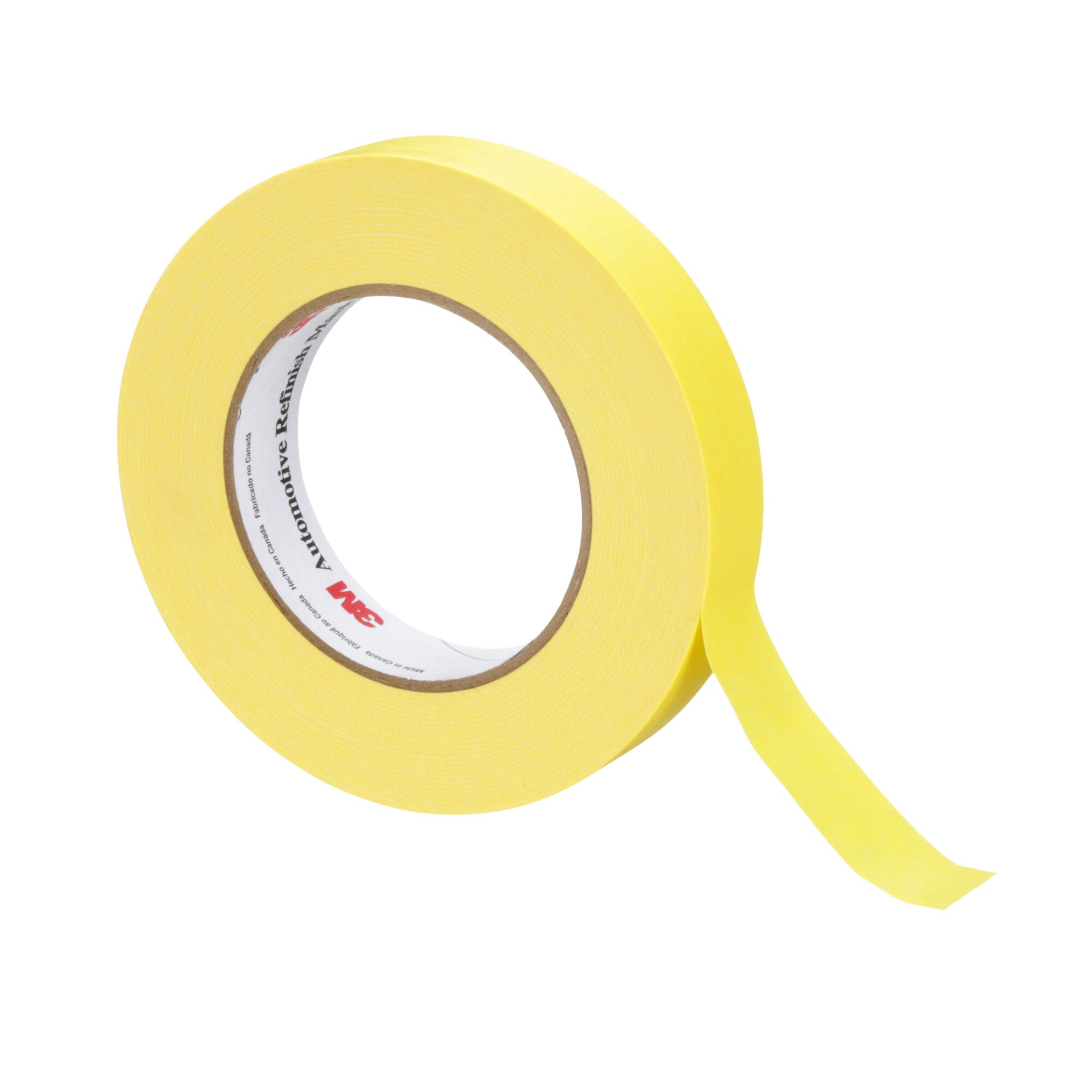 3M Automotive Refinish Masking Tape 06653 - 24mm x 55m High Temperature Resistant Painters Tape for Car Bodywork & DIY Projects - Perfect for Auto Painting, Detailing & Home Improvement