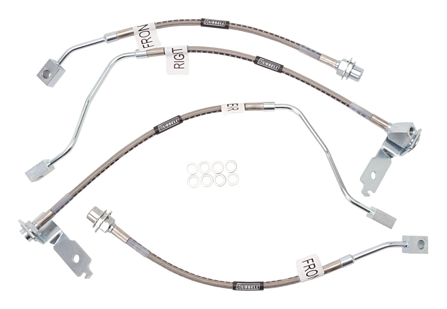 Edelbrock Russell 693190 Brake Hose - High Performance Brake Line for Cars, Trucks & SUVs - Perfect for Off-Roading, Racing & Daily Driving
