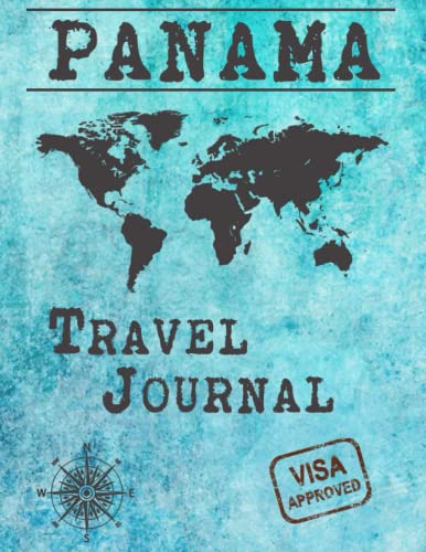 Panama Travel Journal & Vacation Planner - 120 Page Diary Notebook with Meal, Budget & Appointment Organizer - Perfect for Trip Planning, Budget Tracking & Farewell Gifts
