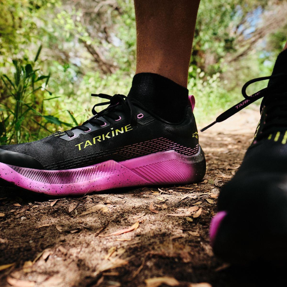 Eco-Friendly Men's Tarkine Trail Devil Running Shoes - Lightweight & Durable for Trail Running, Hiking & Outdoor Adventures
