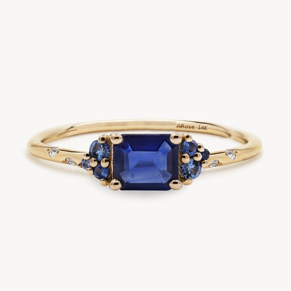 Stunning Blue Sapphire Ring for Women - 925 Sterling Silver Gemstone Jewelry - Perfect for Engagement, Wedding & Special Occasions