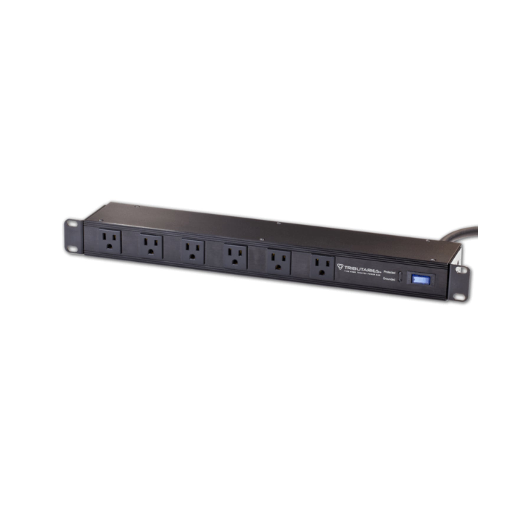 Tributaries Model PWRC T10X Premium Power Bar - High-Performance Power Strip for Home Theater, Gaming & Office Electronics - Perfect for AV Equipment, Computers & Smart Devices