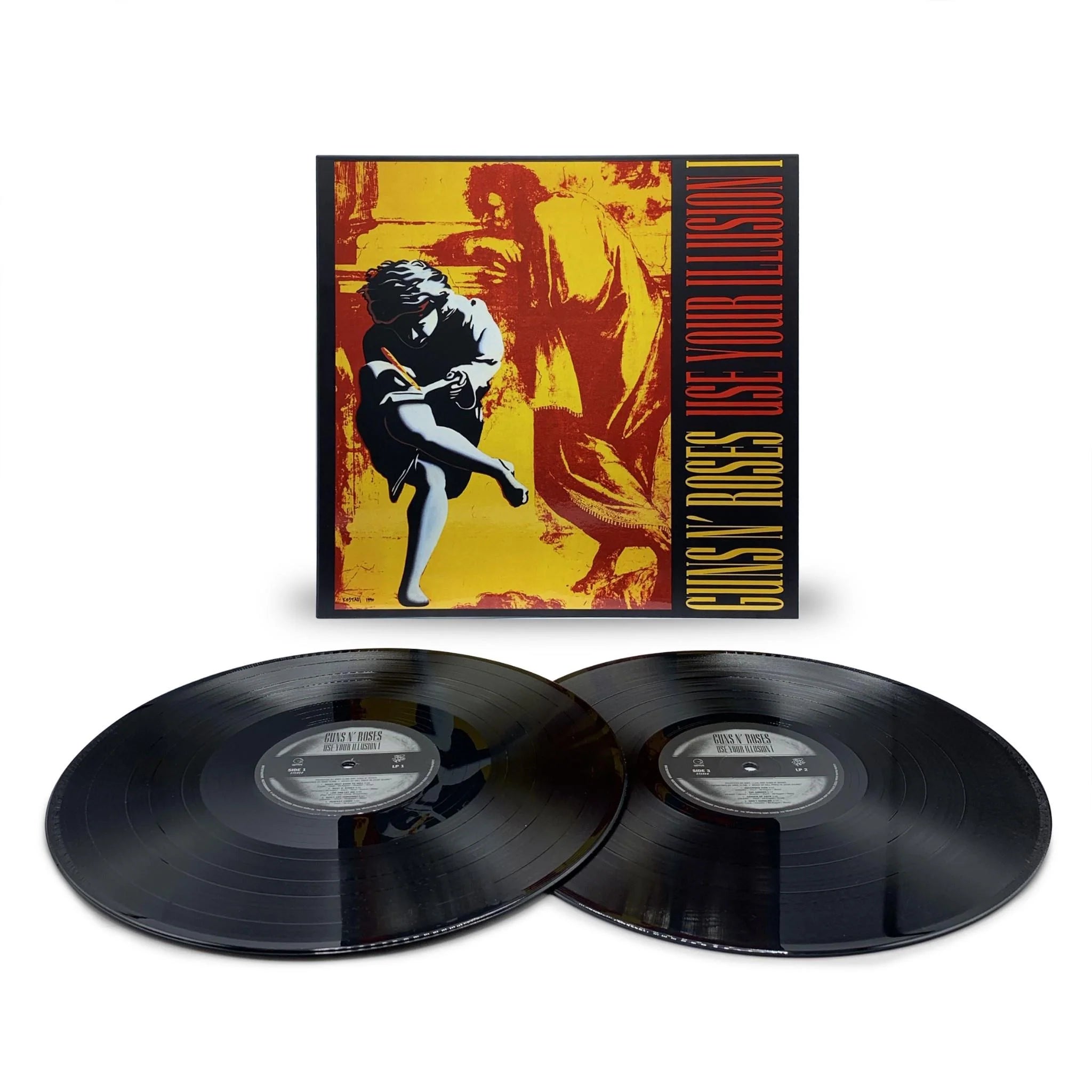 Guns N Roses - Use Your Illusion I (Double Vinyl LP Record) | Classic Rock Album for Collectors & Music Lovers | Perfect for Home Listening & Vinyl Collections
