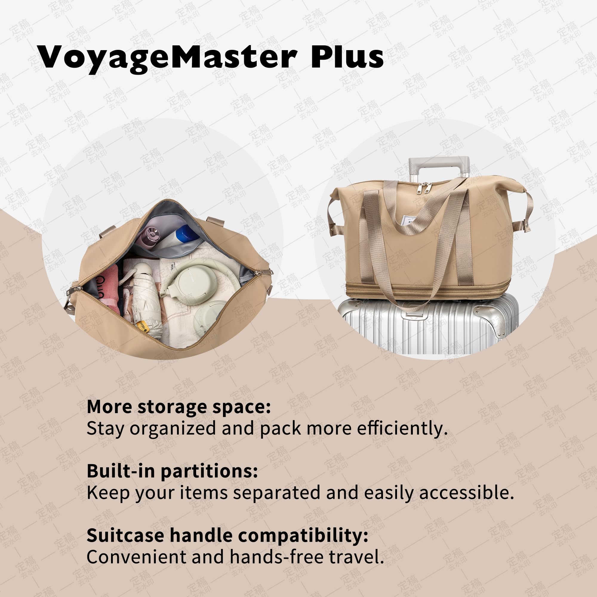 Expandable & Foldable Luggage with Wheels - Lightweight Carry-On Suitcase for Air Travel, Detachable Roller Spinner for Business Trips & Vacations | Perfect for Weekend Getaways, Business Travel & Family Holidays