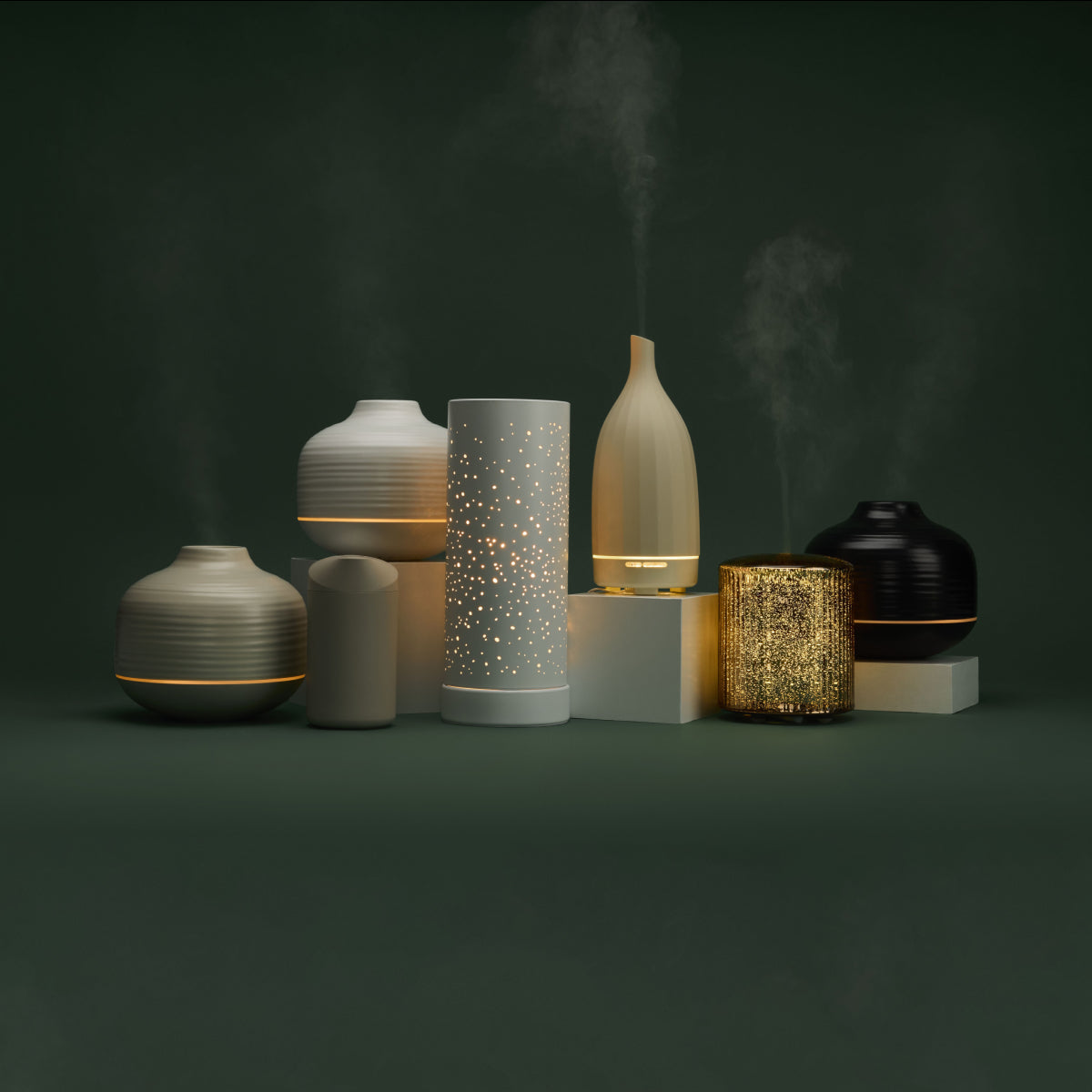 Aroma Lustre Ultrasonic Essential Oil Diffuser - Perfect for Home, Office, Yoga & Spa Relaxation