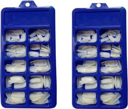 200-Pack White False Nails with 200 Tips - Premium Artificial Nails for Manicure, Salon & DIY Nail Art | Perfect for Parties, Weddings & Special Occasions