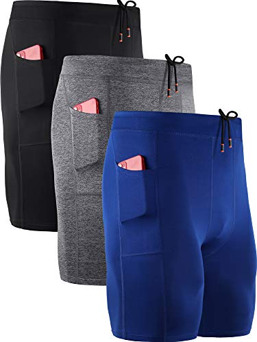 6072 Black/Grey/Blue,3 Pack