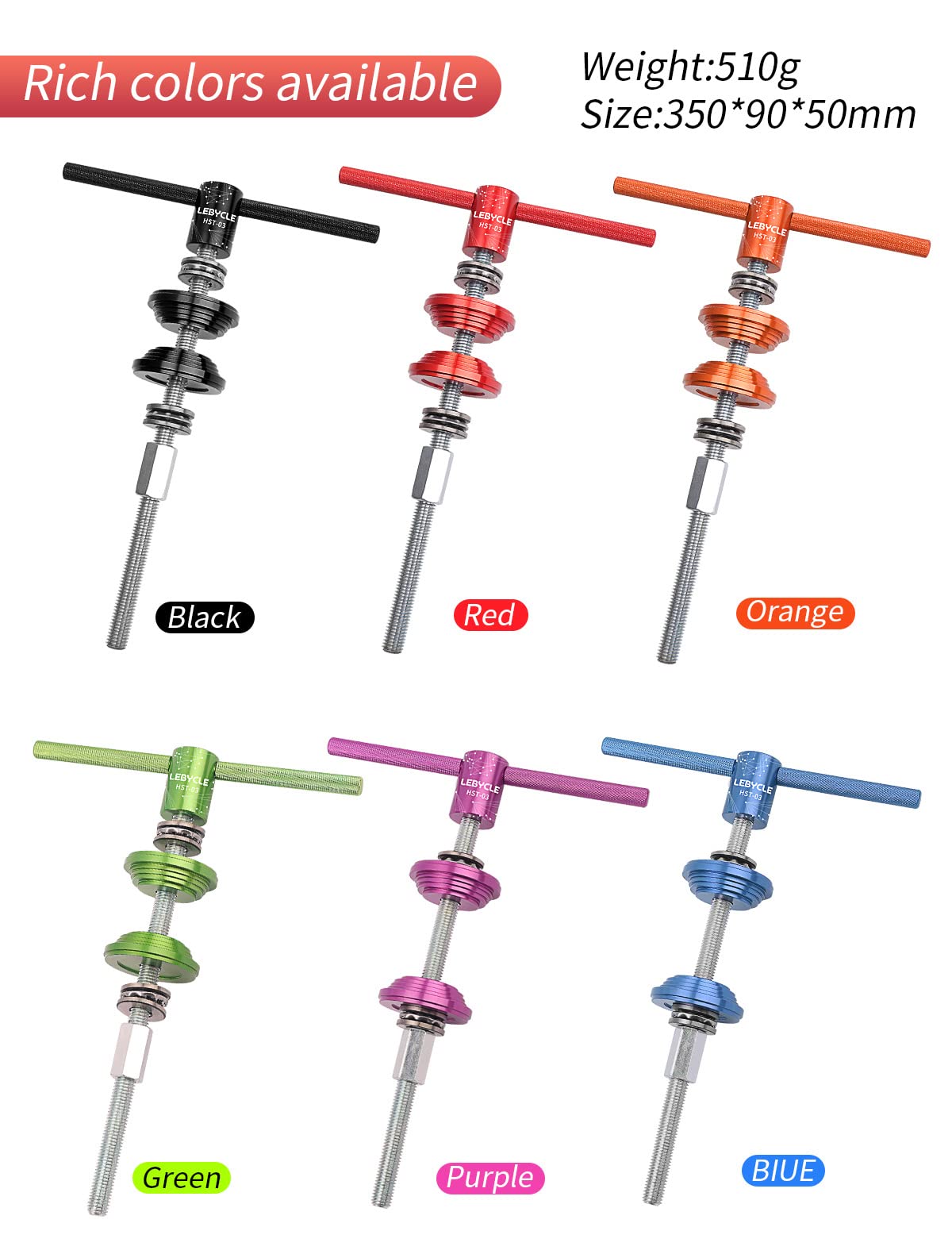 Bike Headset Cup and Bottom Bracket Press Tool - Professional Bicycle Bearing Installation Kit for Bike Repair & Maintenance | Perfect for DIY Mechanics and Bike Shops