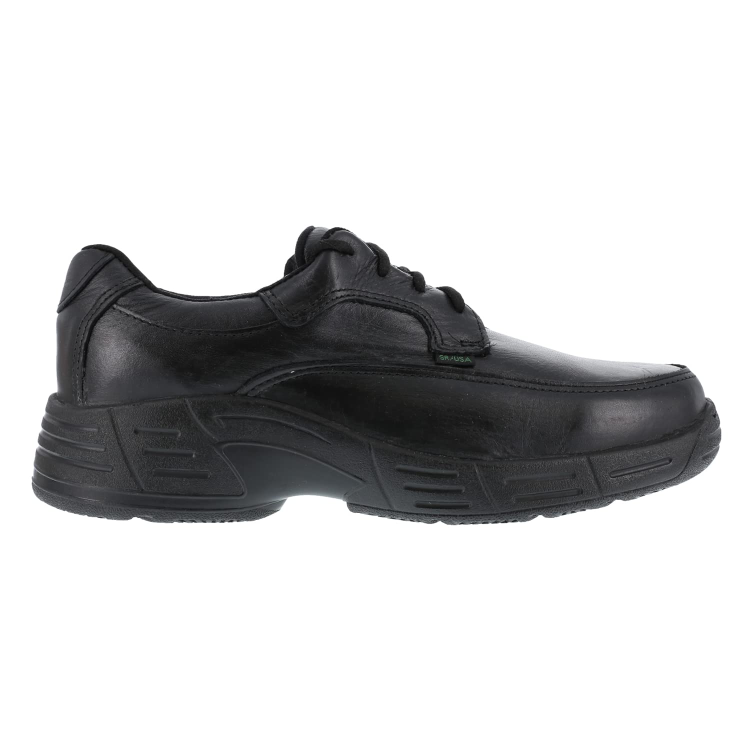 Florsheim Men's Black Leather Work Shoes - Postal Classic Oxfords for Business & Office Wear | Comfortable & Durable Dress Shoes for Professionals