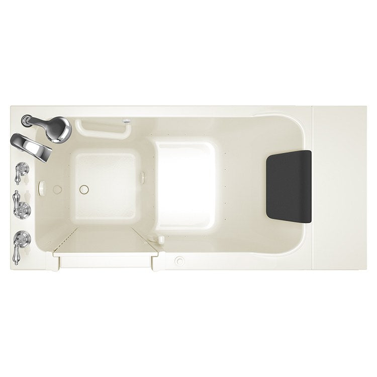 3051 Series 30W x 51L Acrylic Walk-In Air Spa Bathtub with Left Hand Drain & Faucet - Perfect for Home Relaxation & Luxury Bathroom Upgrade