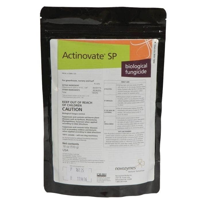 Actinovate SP Biological Fungicide - Organic Disease Control for Plants | Prevent & Treat Fungal Infections in Gardens, Lawns & Crops | Safe for Vegetables, Fruits & Flowers