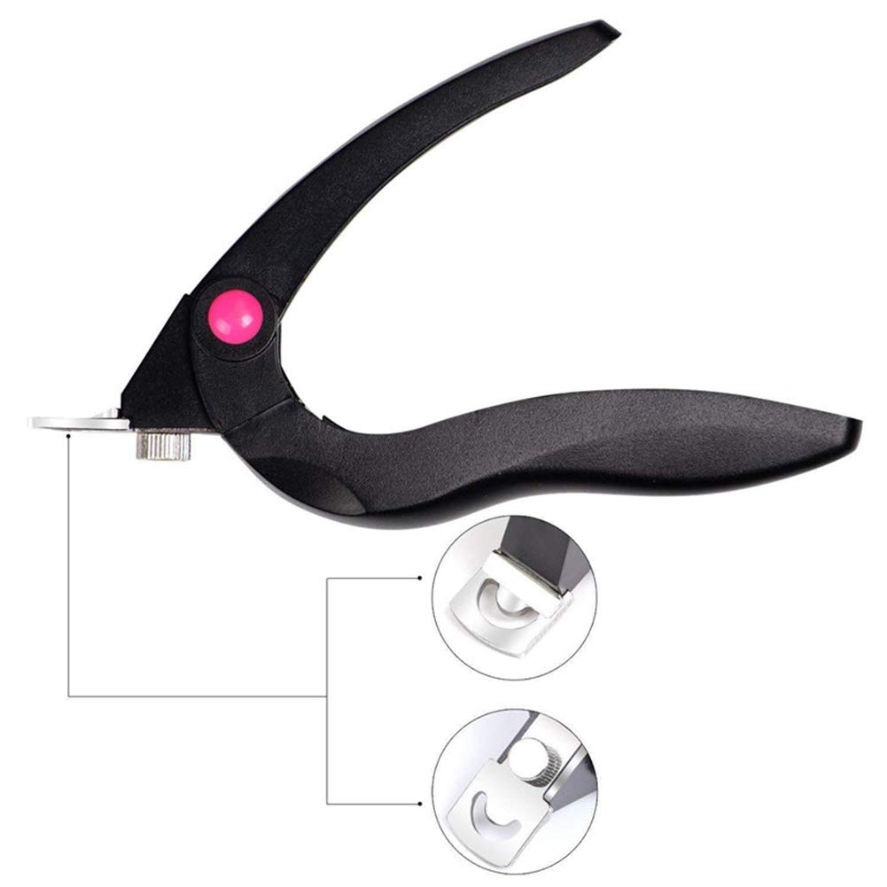 Professional Stainless Steel Nail Tip Clipper & Edge Cutter - Acrylic Fake Nail Trimmer for Manicure, Sharp Blade DIY Nail Art Tool | Perfect for Salon, Home Use & Nail Beauty Design