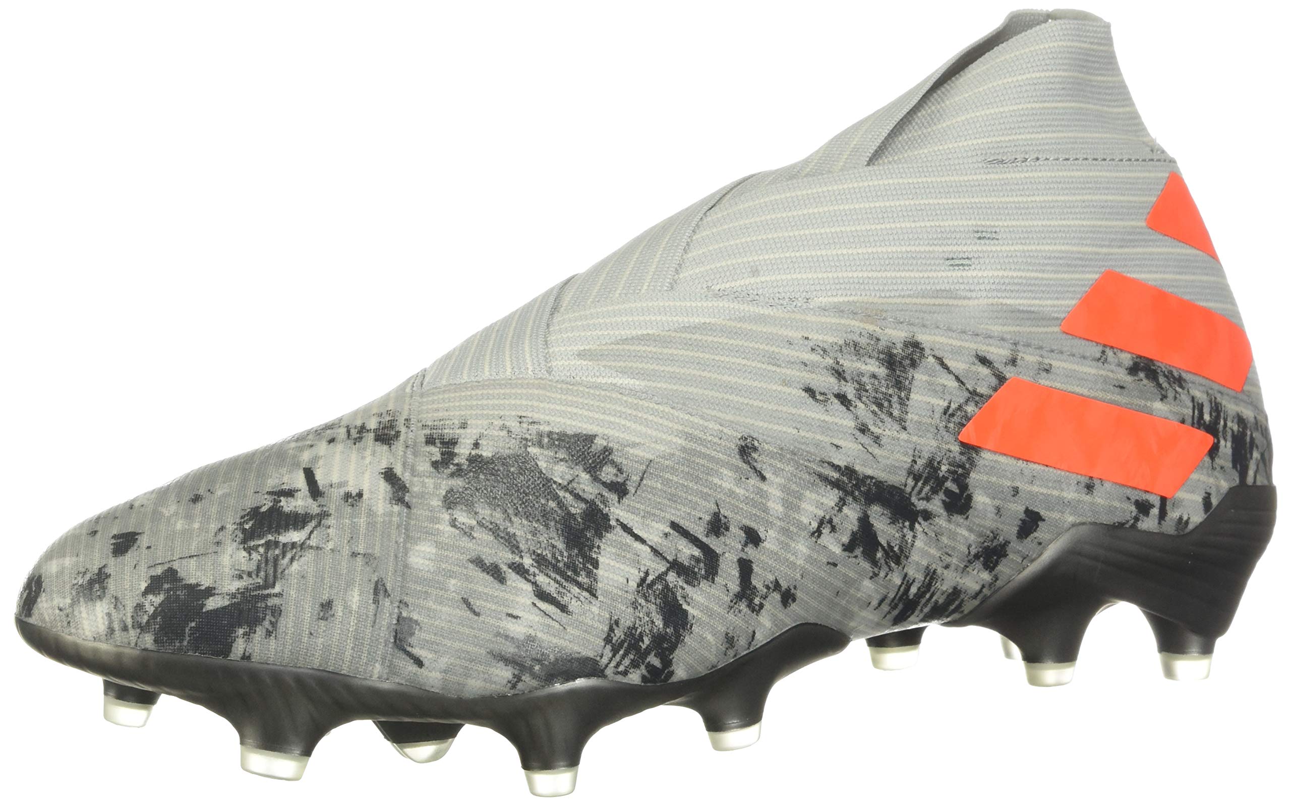 **Adidas Nemeziz 19+ FG Men's Soccer Cleats - Lightweight & Agile for Competitive Matches**    **使用场景:** Perfect for professional soccer players and competitive matches, offering superior traction and agility on firm ground surfaces.