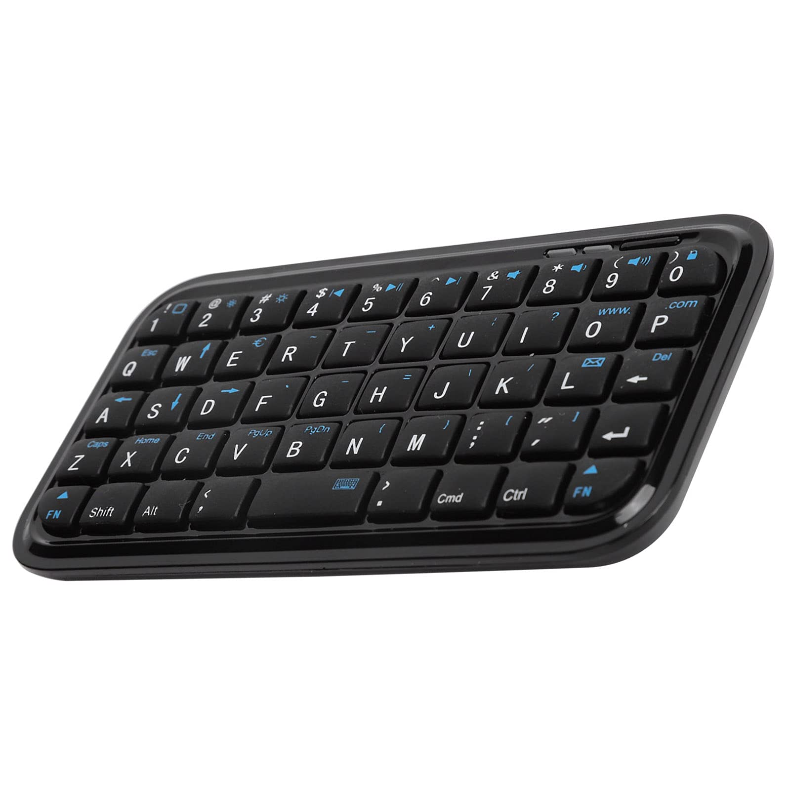 PUSOKEI Mini Bluetooth Keyboard - Rechargeable Wireless Keyboard with Lithium Battery for iPad 1/2/Air, Android Tablets & Smartphones | Perfect for Travel, Office & Home Use