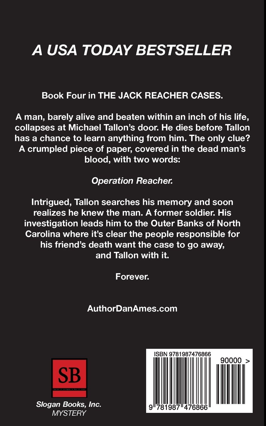 The Jack Reacher Cases: The Last Man To Murder - Thrilling Crime Novel Series for Adults | Perfect for Book Clubs, Commute Reading & Mystery Lovers