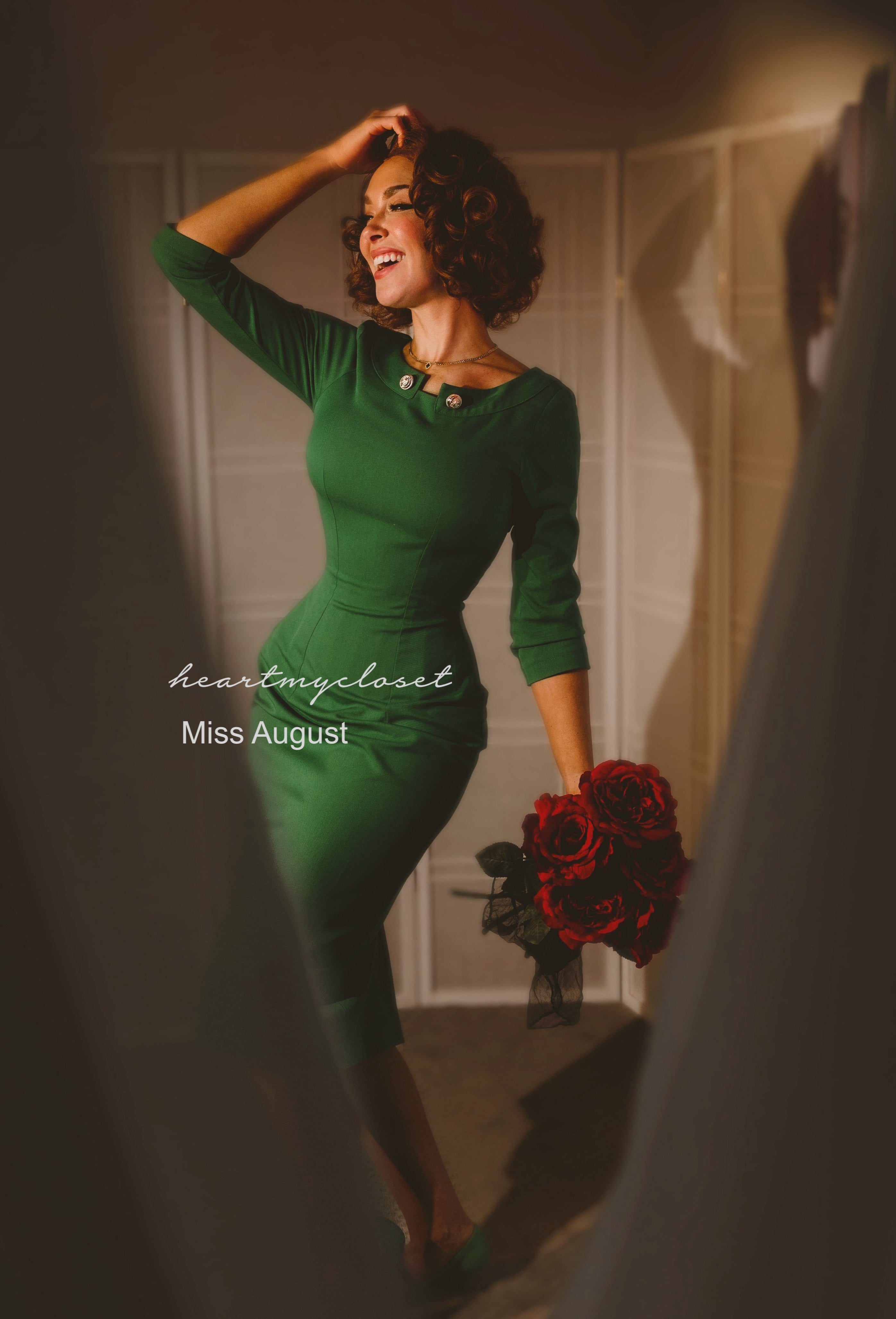 Miss August Vintage 1950s Inspired Dresses - Retro Swing Dresses for Women | Perfect for Cocktail Parties, Pin-Up Photos & Vintage Themed Events
